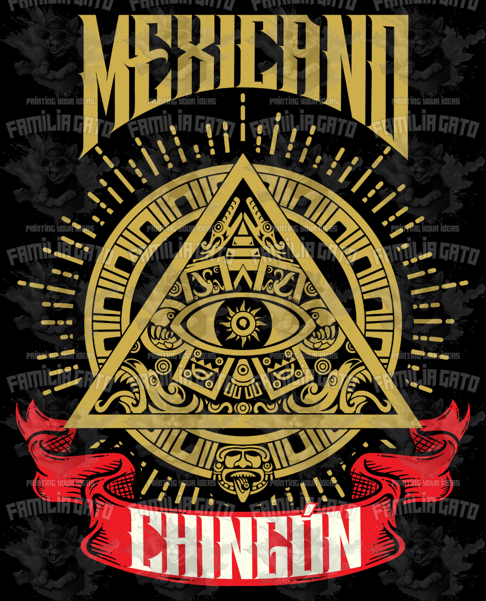 Mexicano Chingon 2 DTF Transfer
