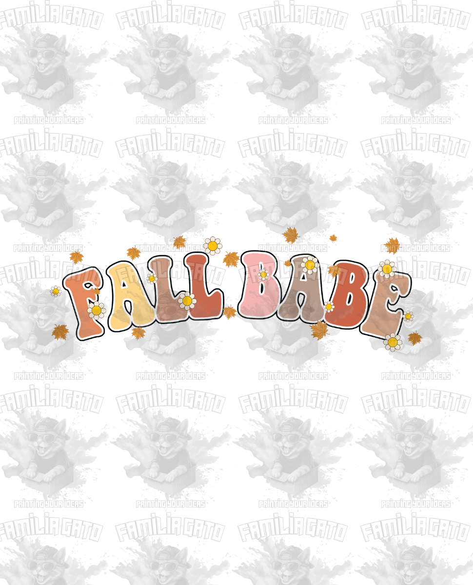 Fall - Fall Babe #1 DTF Transfer