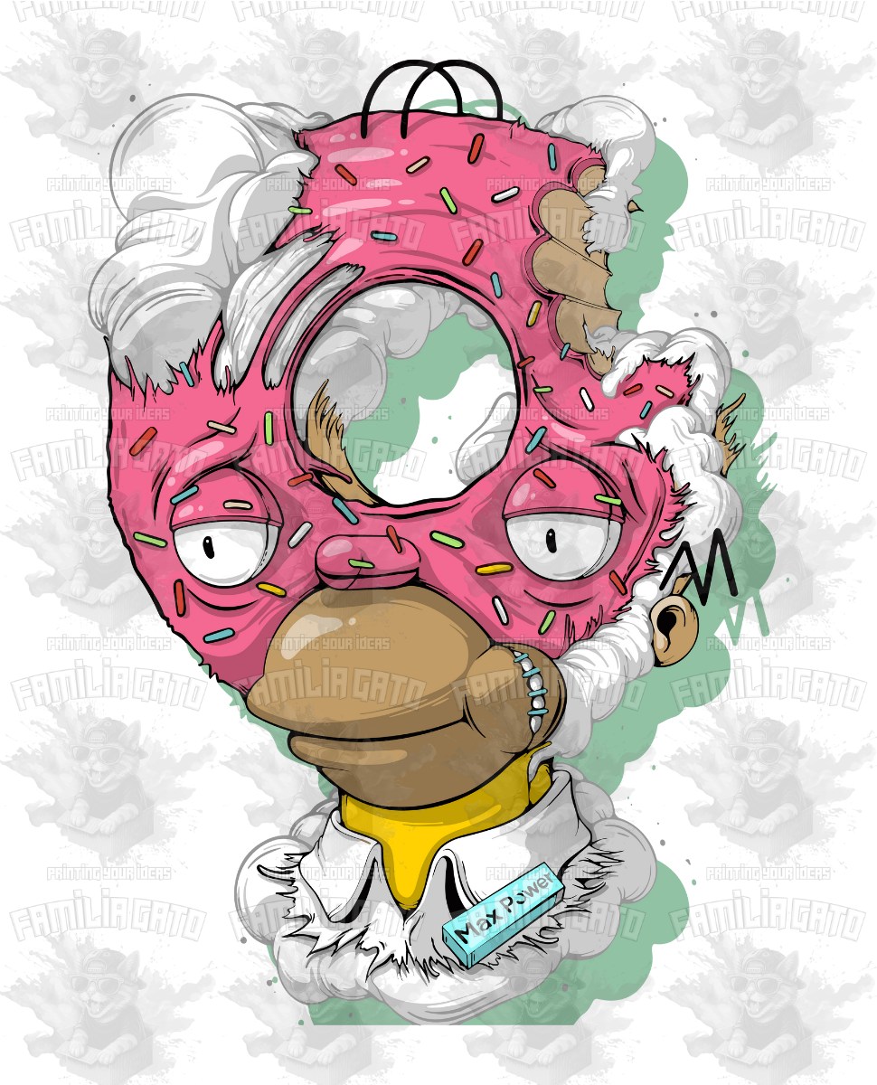 Urban Cartoon 31 DTF Transfer