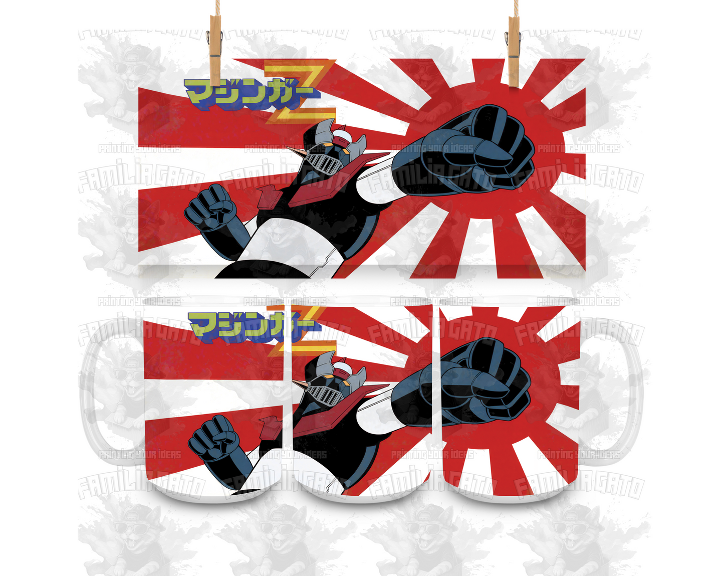 Mazinger Z 11oz & 15oz Mugs