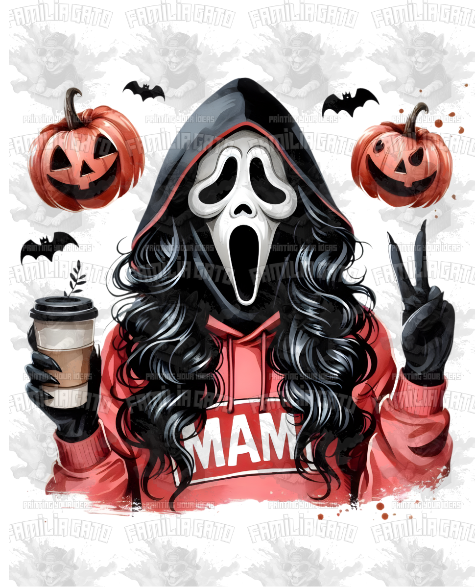 Halloween Horror Mama #17 DTF Transfer