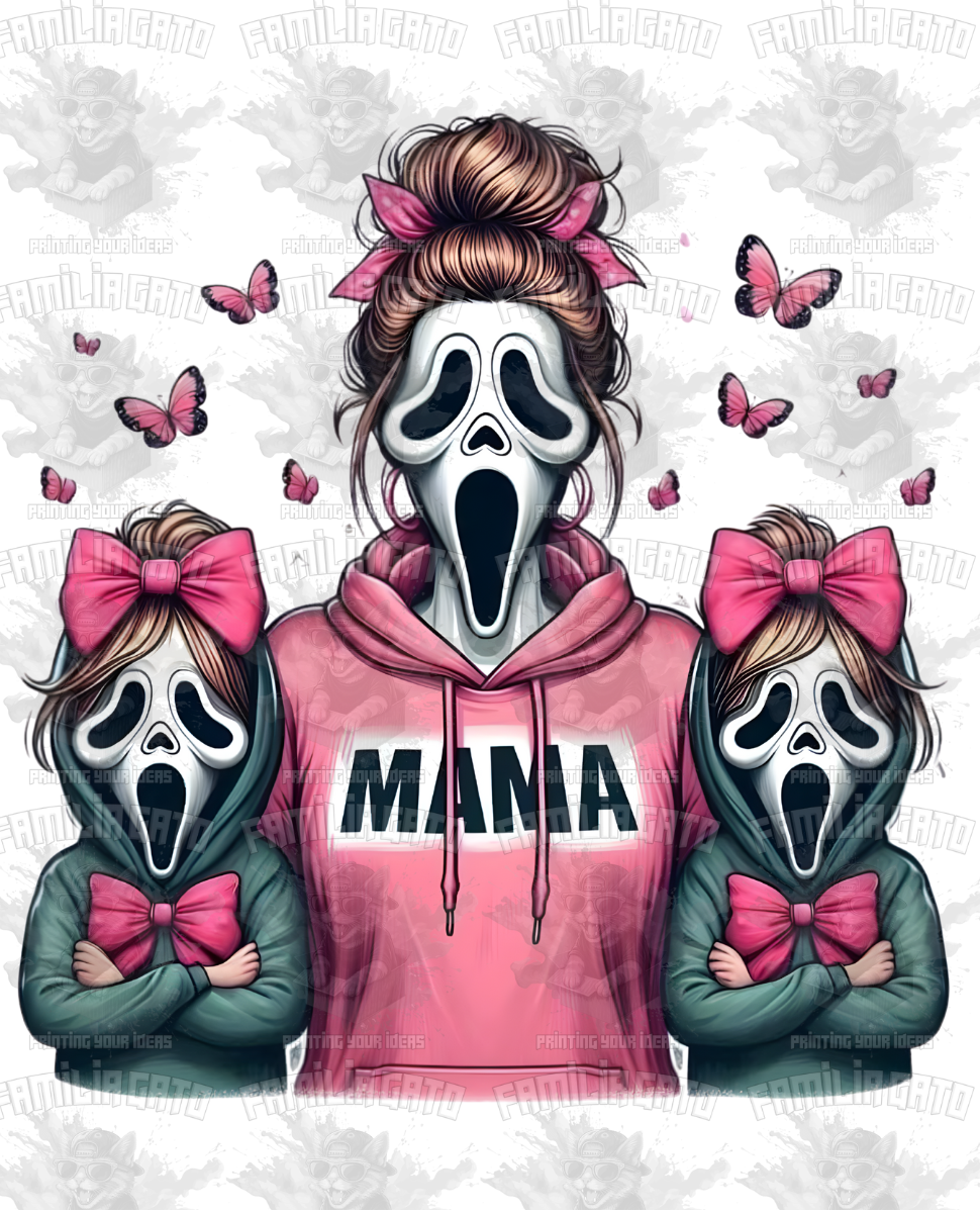 Halloween Horror Mama #18 DTF Transfer