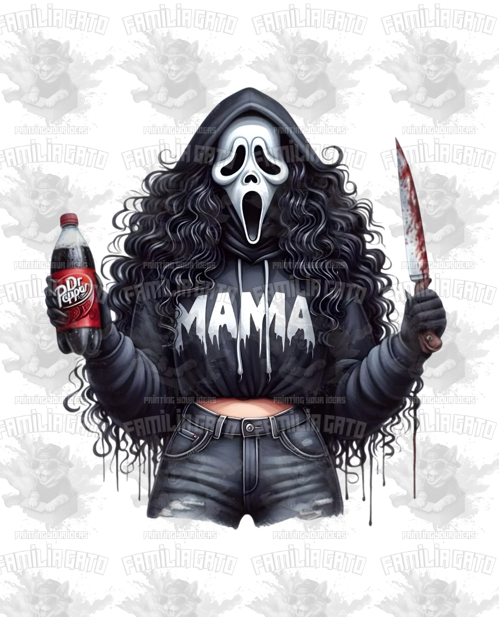 Halloween Horror Mama #20 DTF Transfer