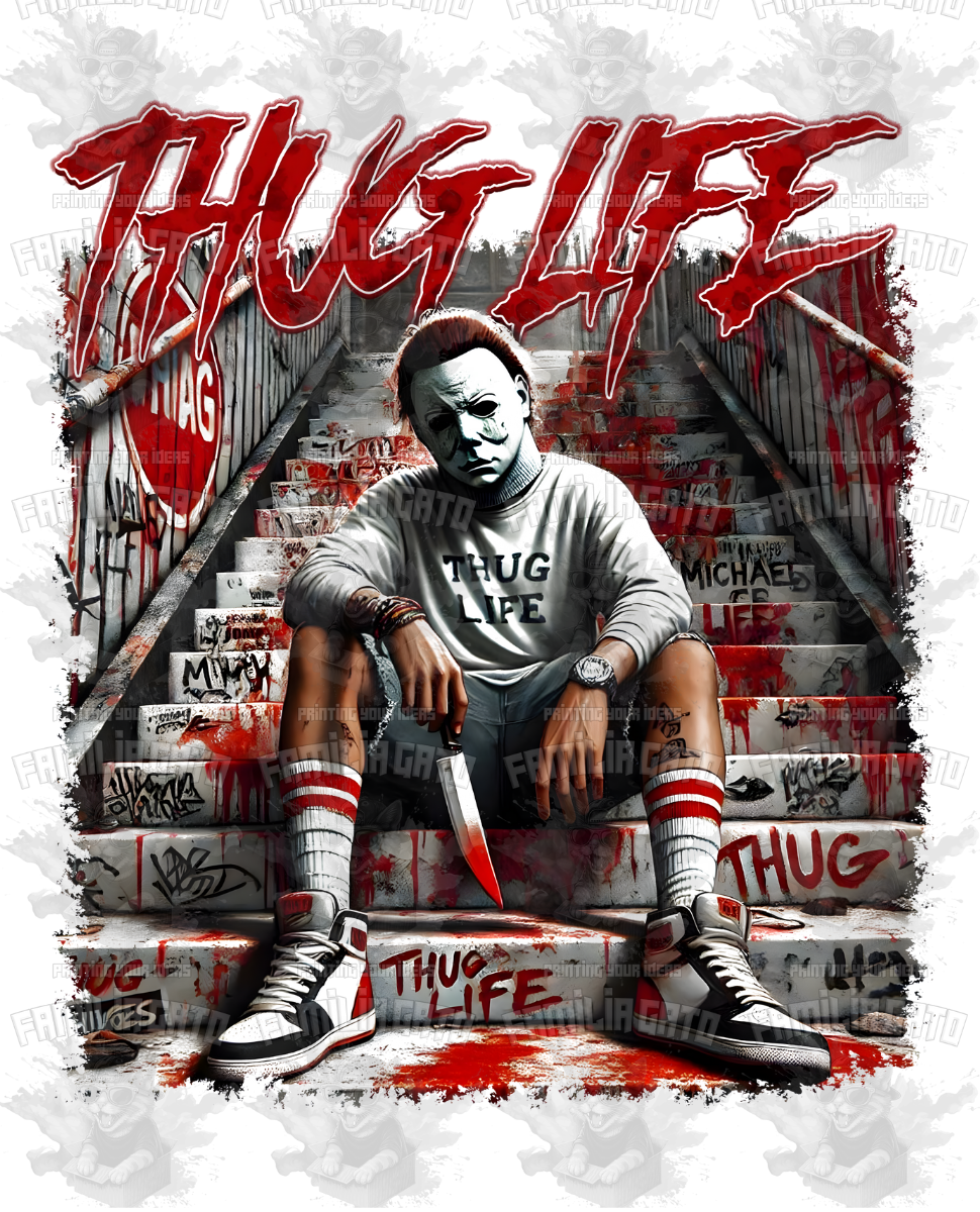 Thug Life #2 DTF Transfer