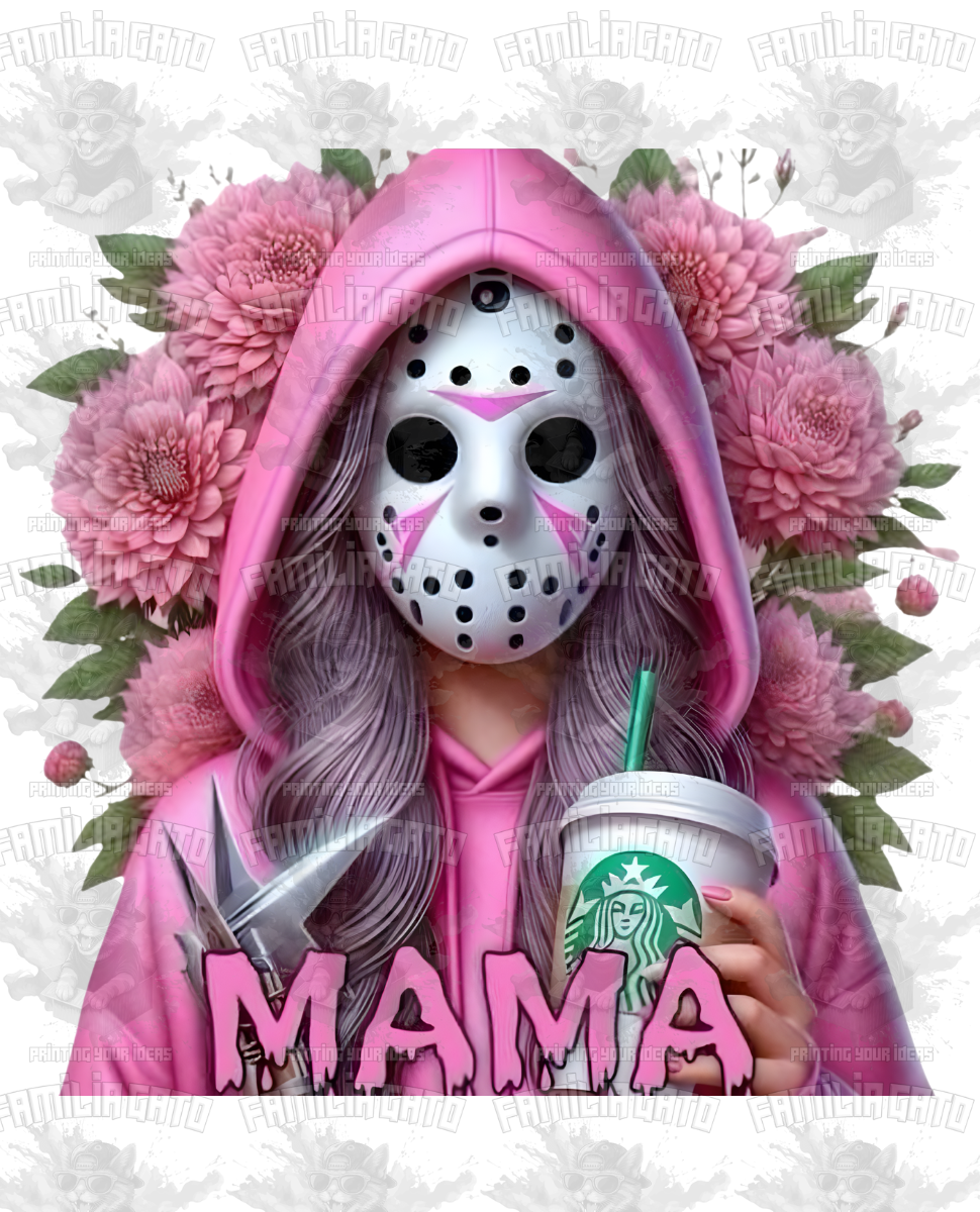 Halloween Horror Mama #25 DTF Transfer