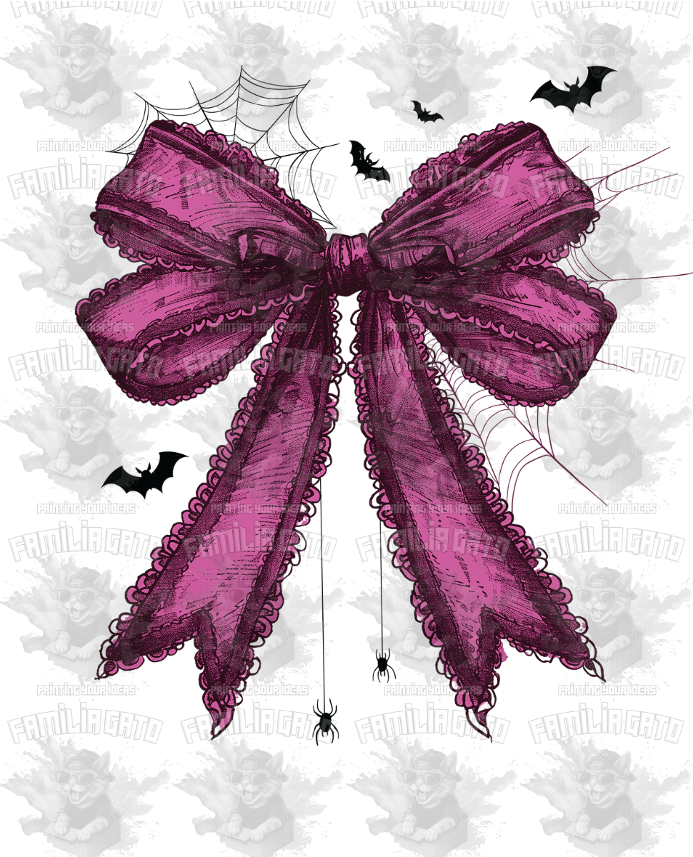 Halloween Bow DTF Transfer
