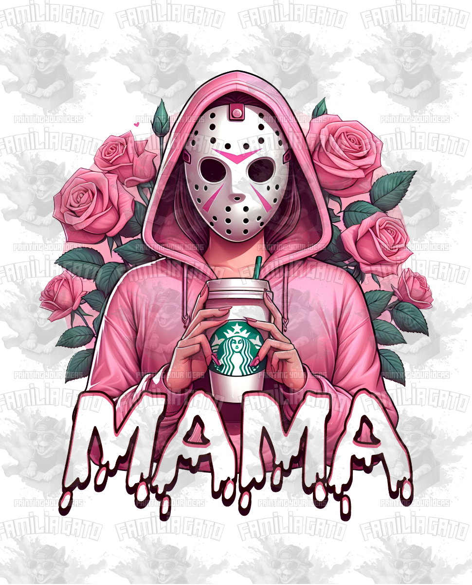 Halloween Horror Mama #28 DTF Transfer