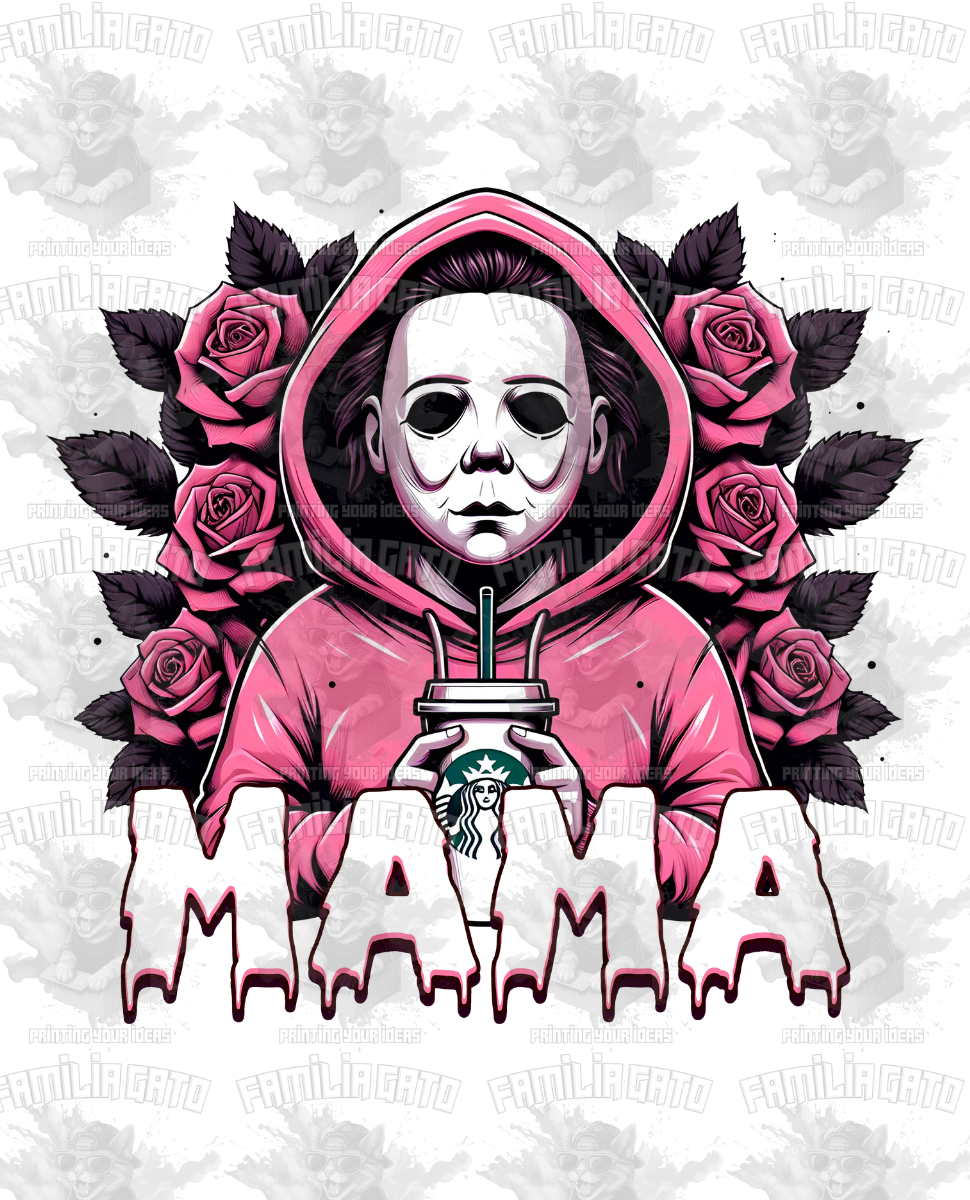 Halloween Horror Mama #29 DTF Transfer