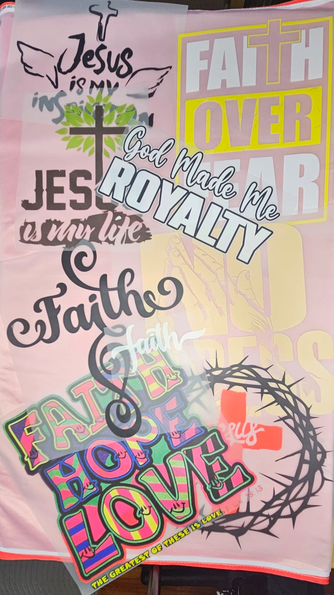 DTF Prints by Size - Your Own Design