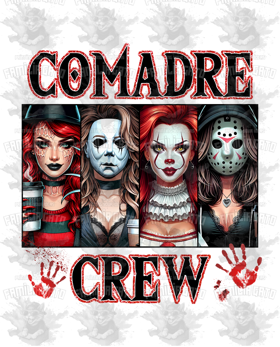 Comadre Crew #4 DTF Transfer