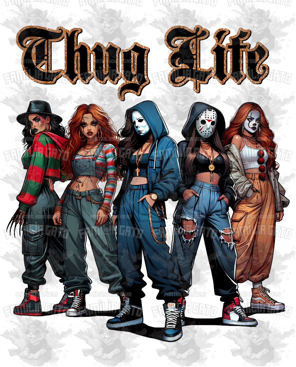 Thug Life Girls #3 DTF Transfer