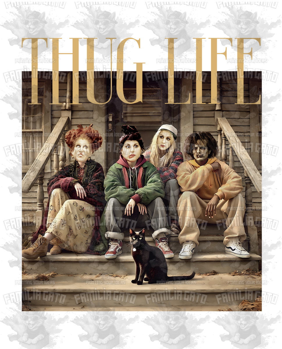 Thug Life Girls #12 DTF Transfer