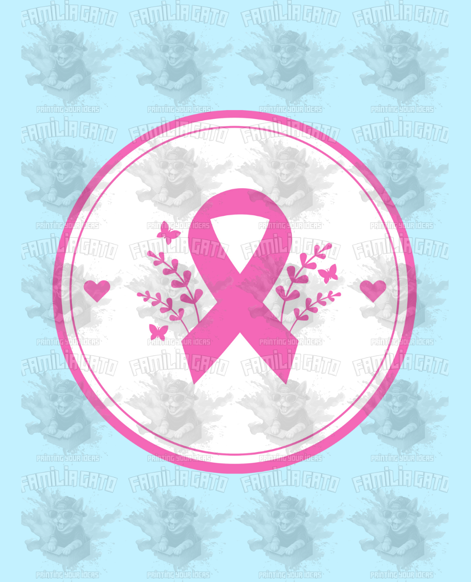 Cancer awareness ribbon #1 DTF Transfer