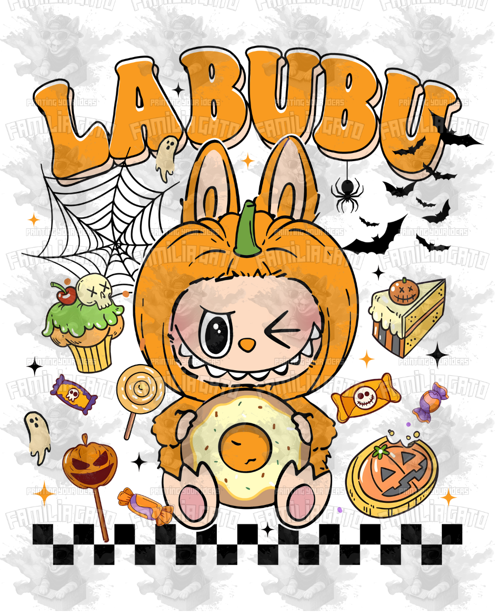 Labubu Halloween DTF Transfer #19