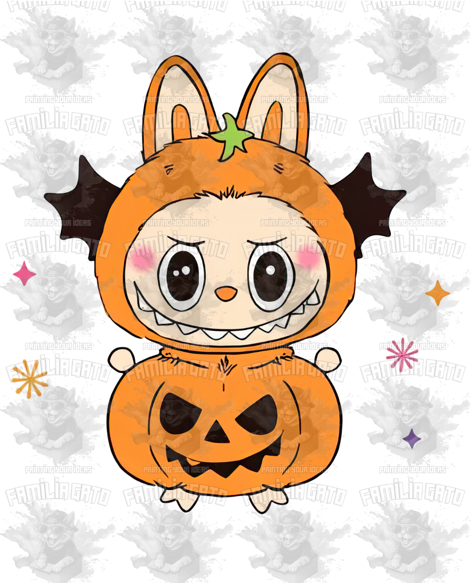Labubu Halloween DTF Transfer #22