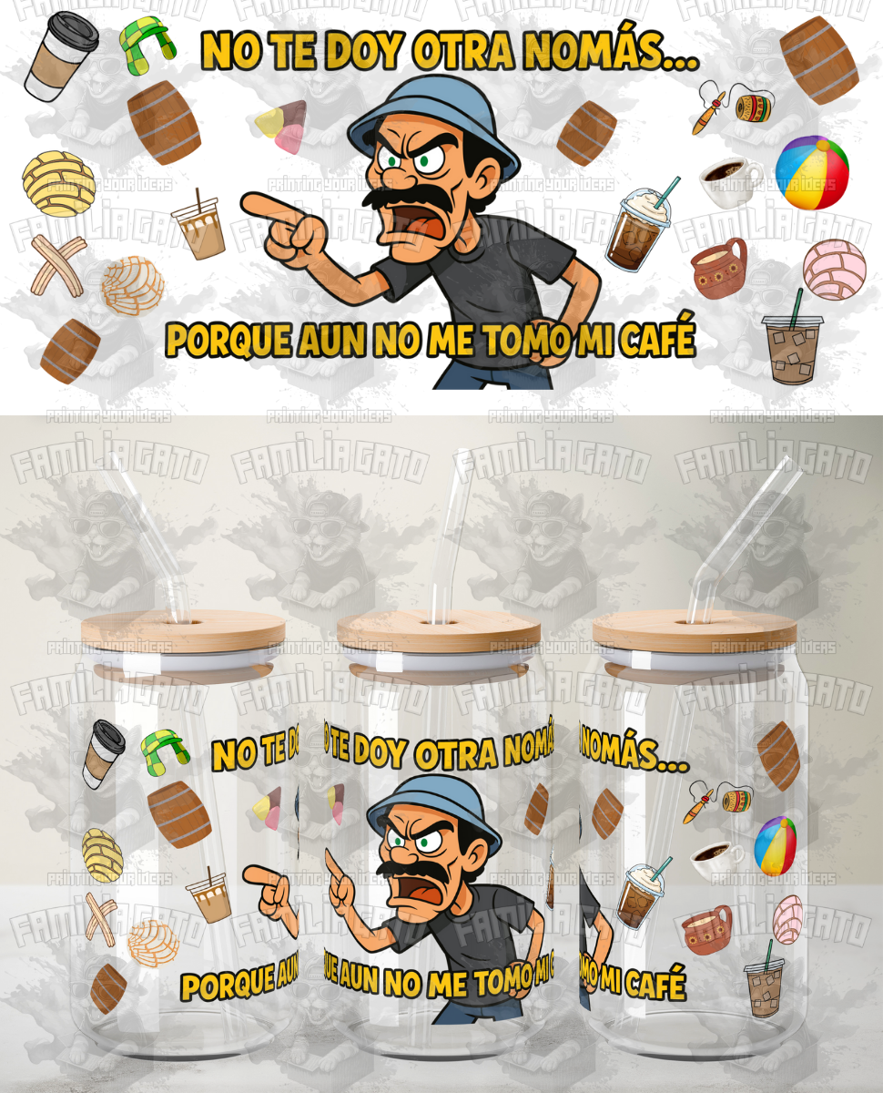 Don Ramon Cafecito UVDTF Wrap