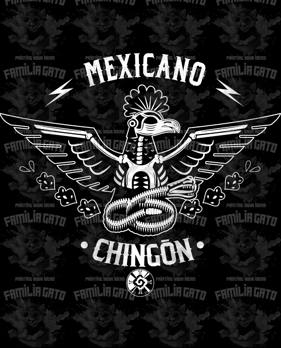 Mexicano Chingon 2 DTF Transfer