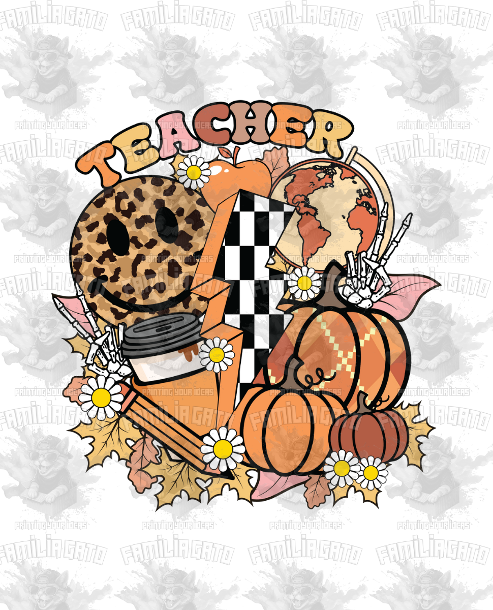 Fall - Teacher #1 DTF Transfer