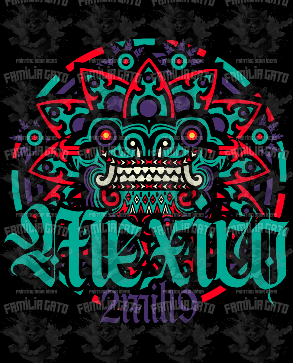 Mexico Quetzocoatl 2 DTF Transfer