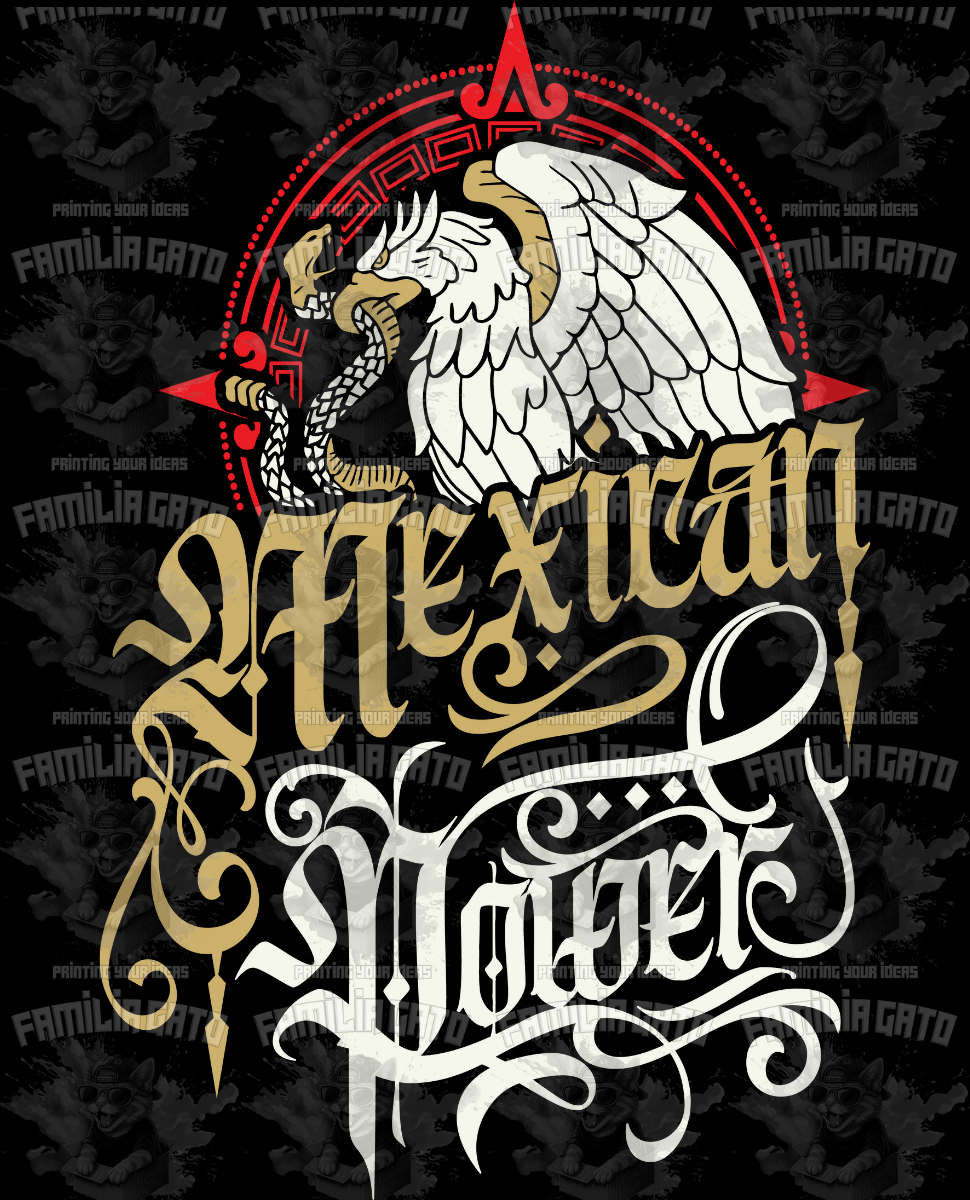 Mexican Power DTF Transfer