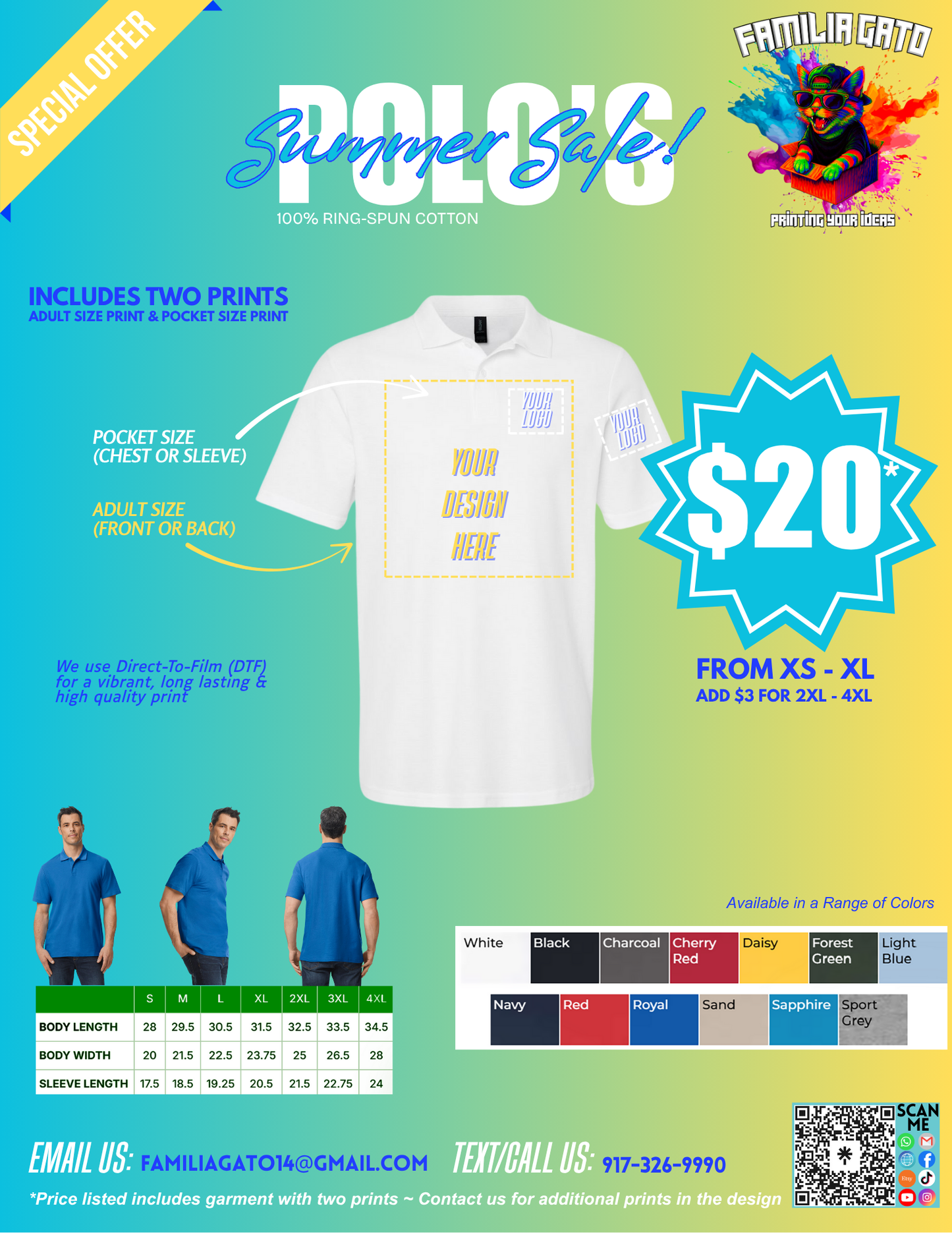 Men's Polos Summer SALE