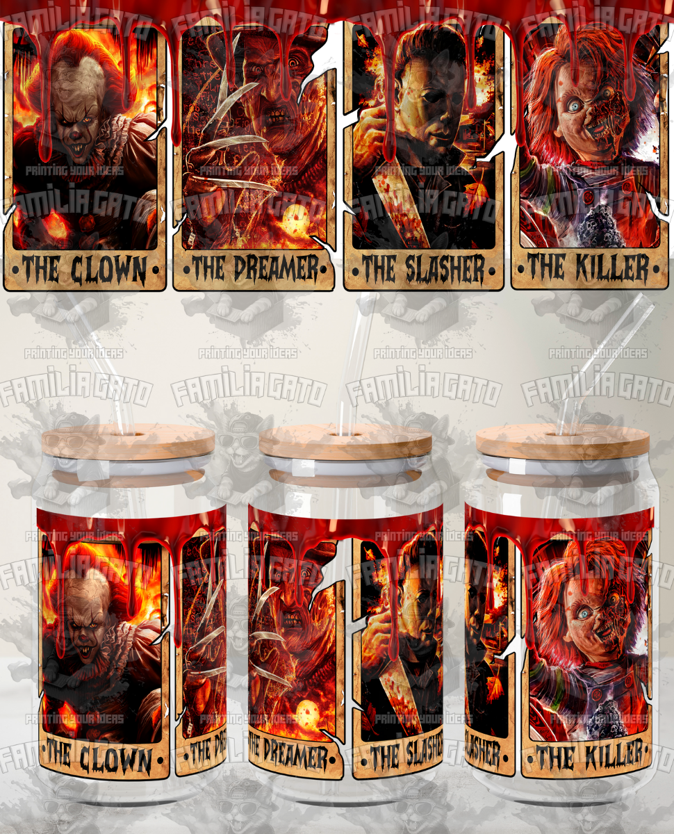Glass Can Horror Movie #22 UVDTF