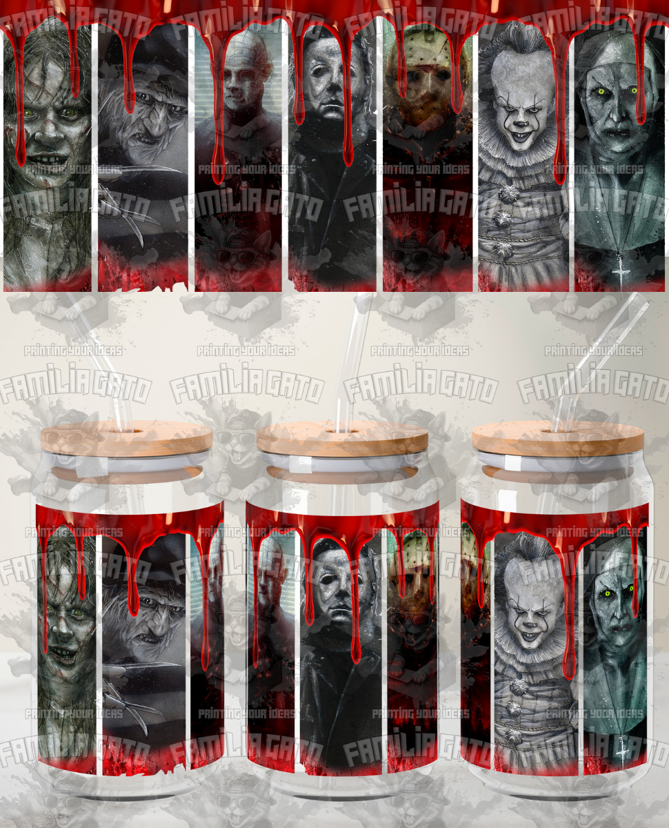 Glass Can Horror Movie #23 UVDTF