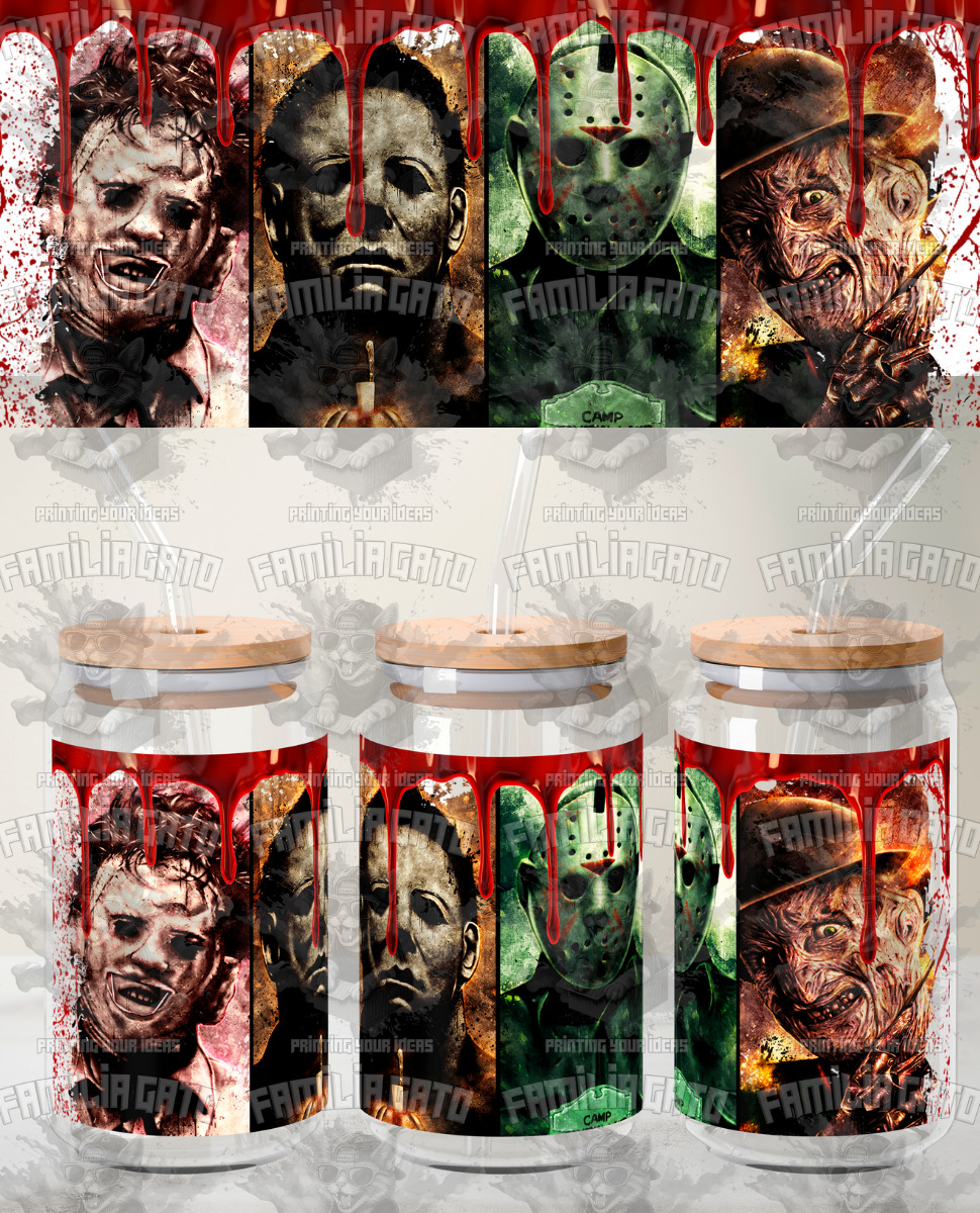 Glass Can Horror Movie #27 UVDTF