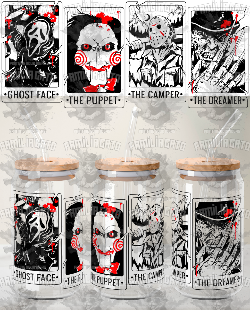 Glass Can Horror Movie #29 UVDTF