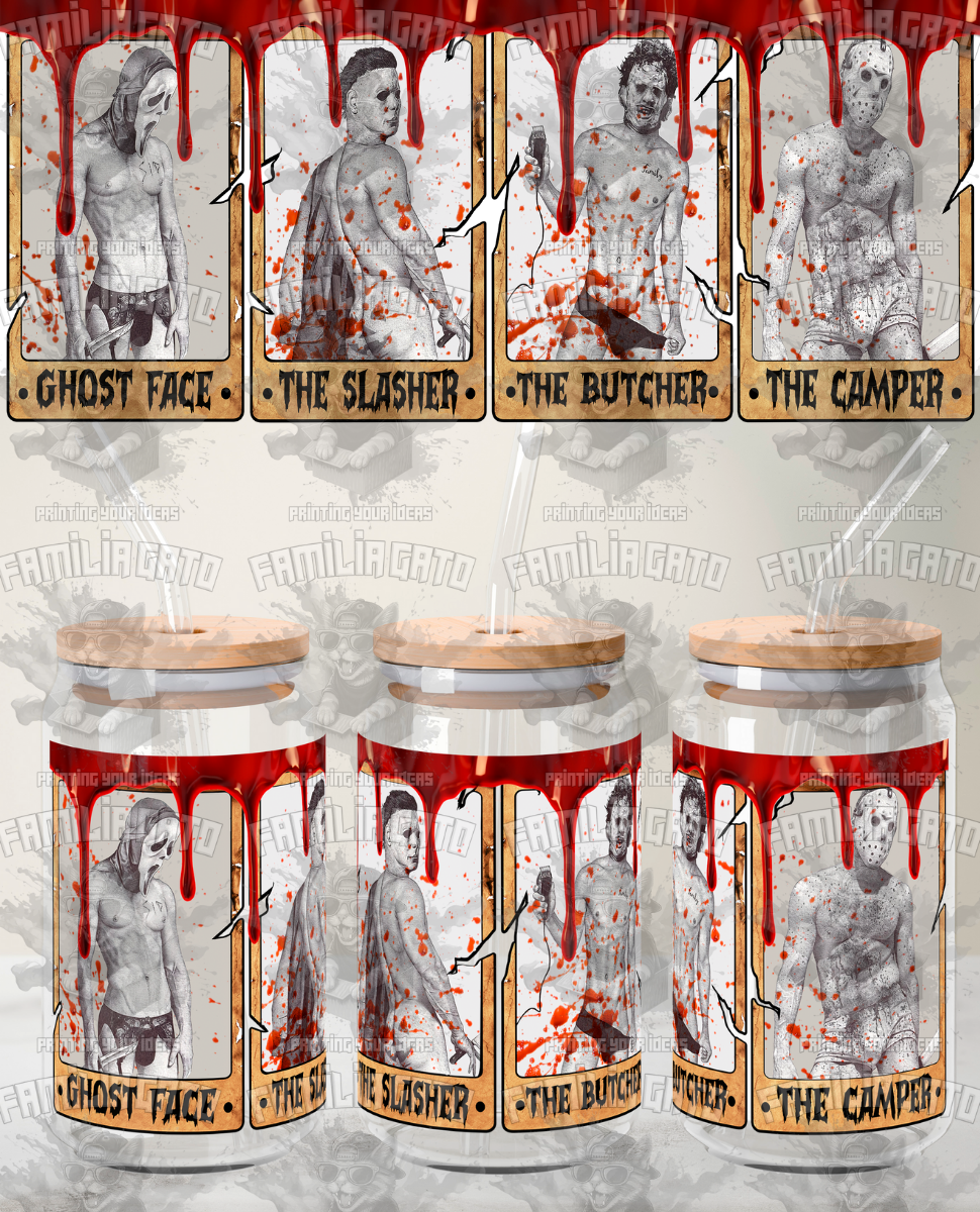 Glass Can Horror Movie #32 UVDTF
