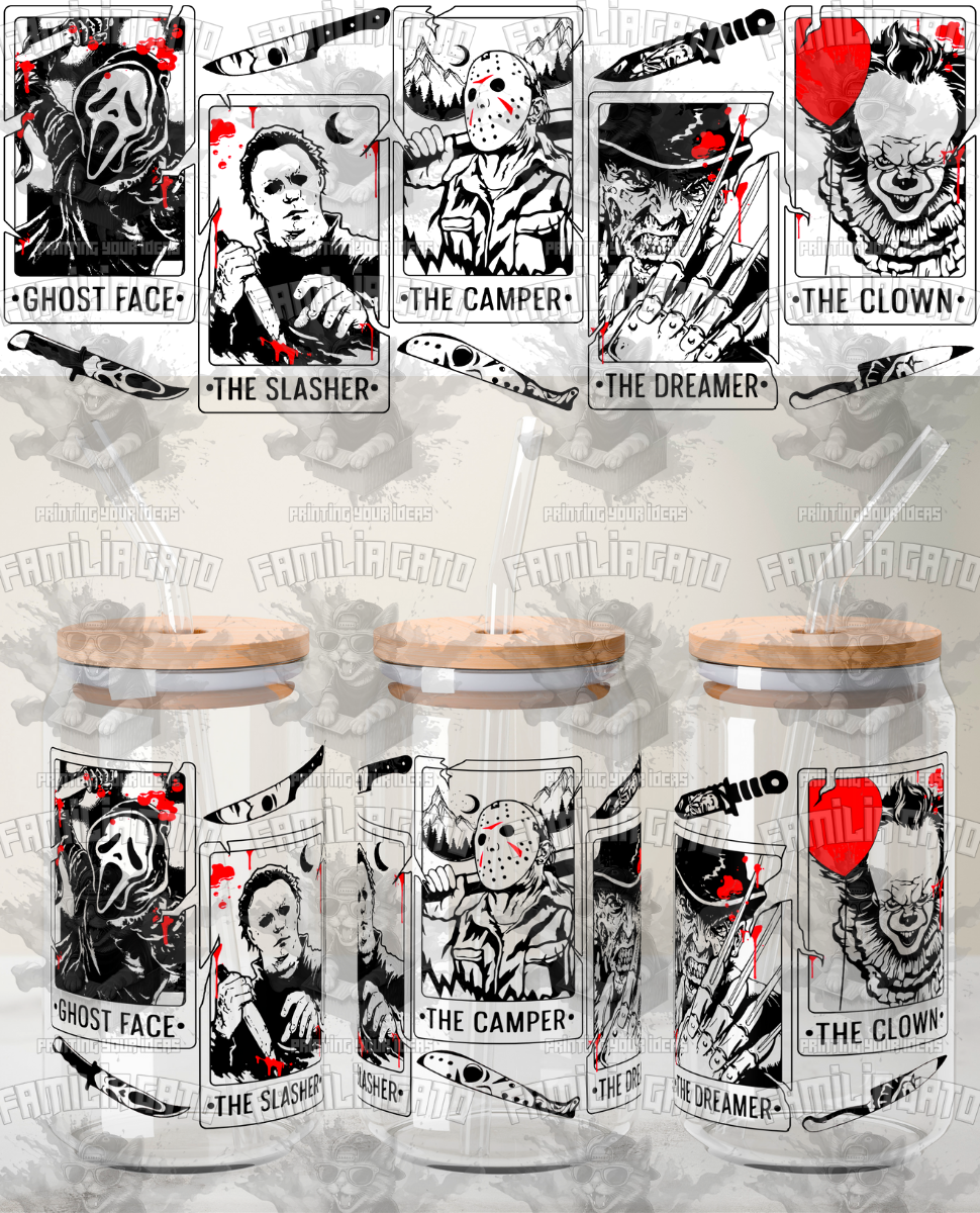 Glass Can Horror Movie #37 UVDTF