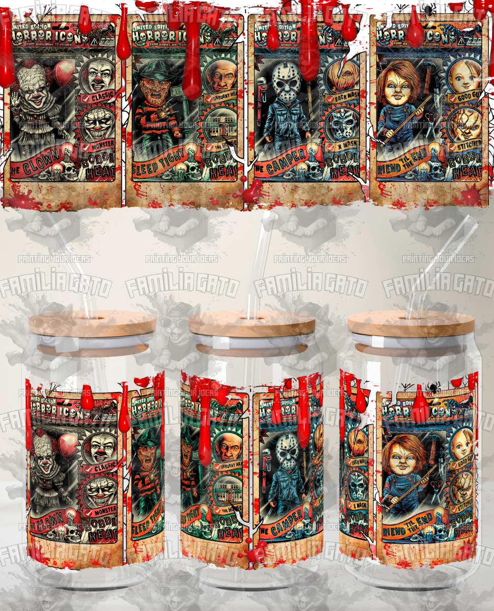 Glass Can Horror Movie #75 UVDTF