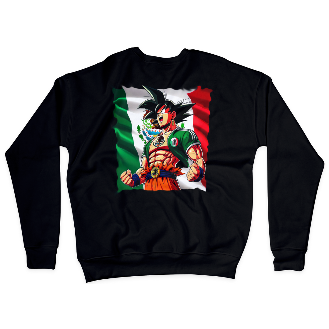 Goku Orgullo Mexicano Unisex Sweartshirt