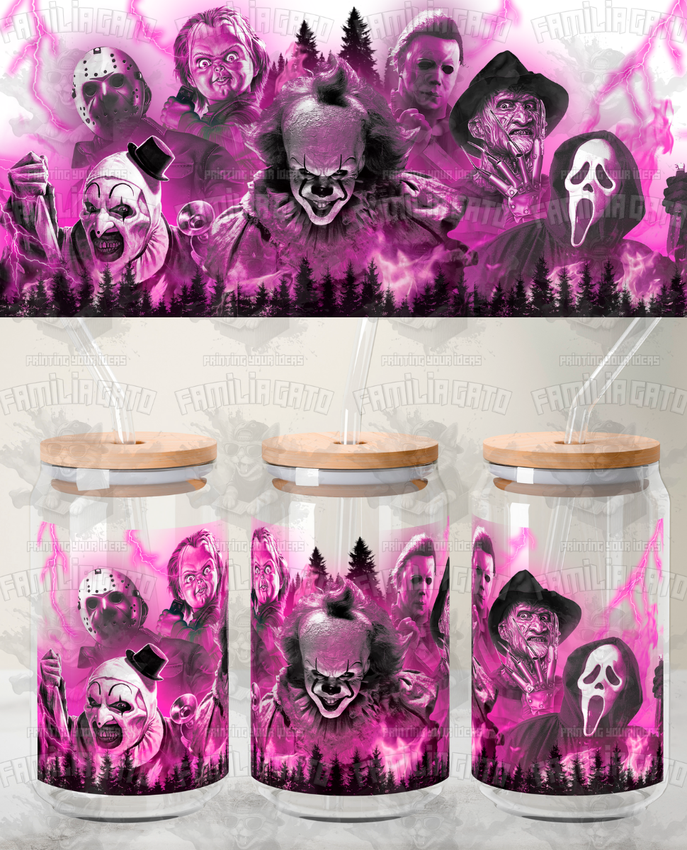 Halloween Horror Characters #75 UVDTF Wrap