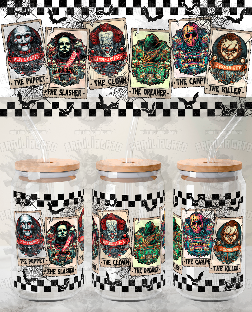 Halloween Horror Characters #89 UVDTF Wrap