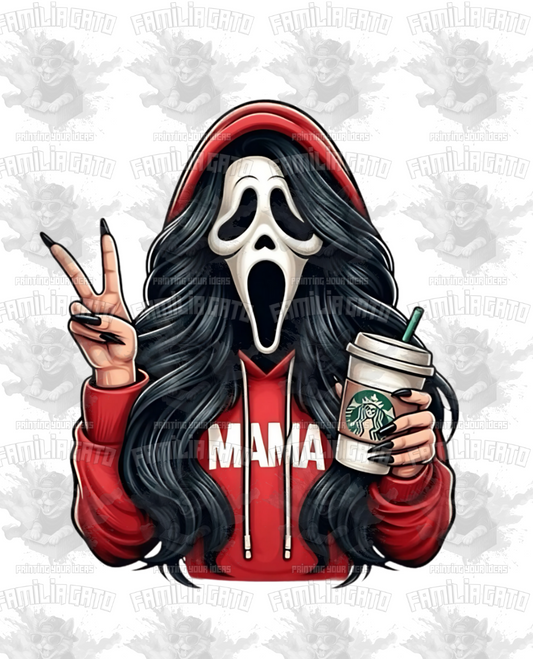 Halloween Horror Mama #10 DTF Transfer
