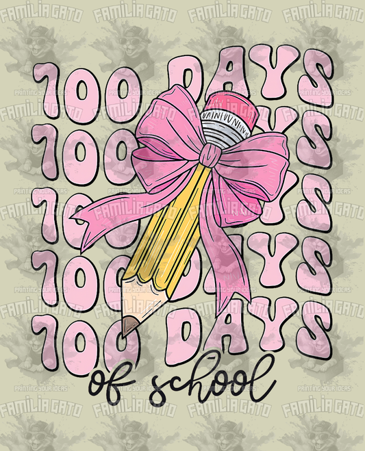 100 Days Of School #13 DTF Transfer