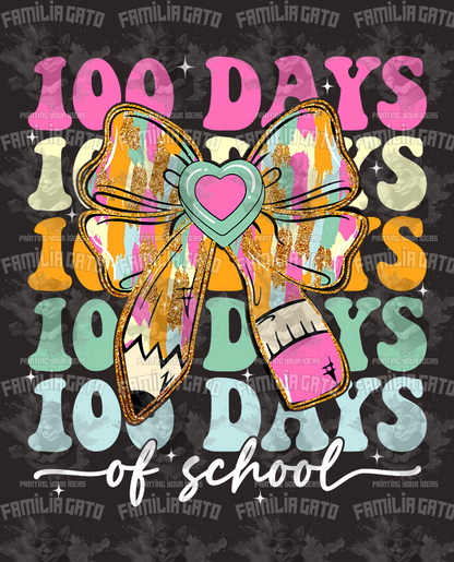 100 Days Of School #15 DTF Transfer
