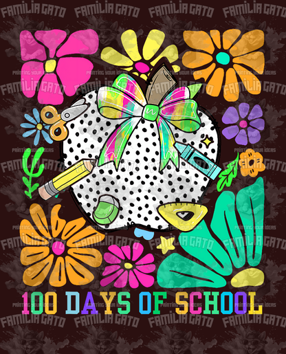 100 Days Of School #17 DTF Transfer