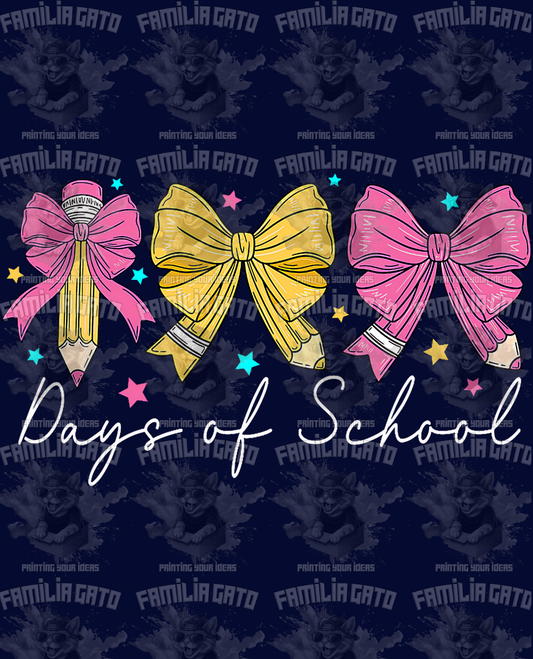 100 Days Of School #19 DTF Transfer