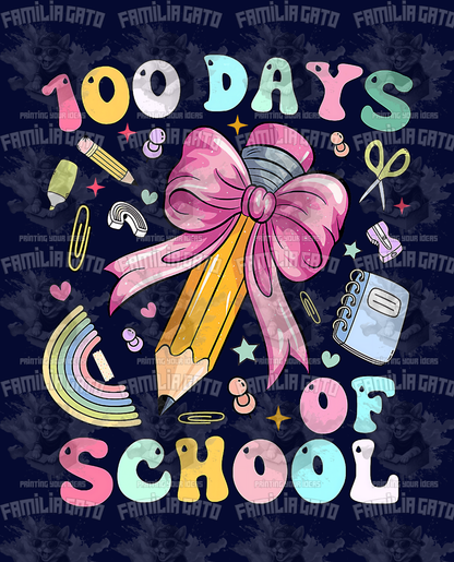 100 Days Of School #2 DTF Transfer