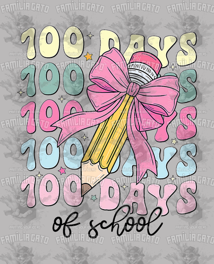 100 Days Of School #5 DTF Transfer