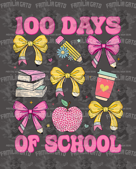 100 Days Of School #6 DTF Transfer