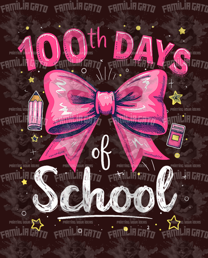 100th Days Of School DTF Transfer