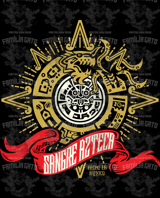 Sangre Azteca DTF Transfer