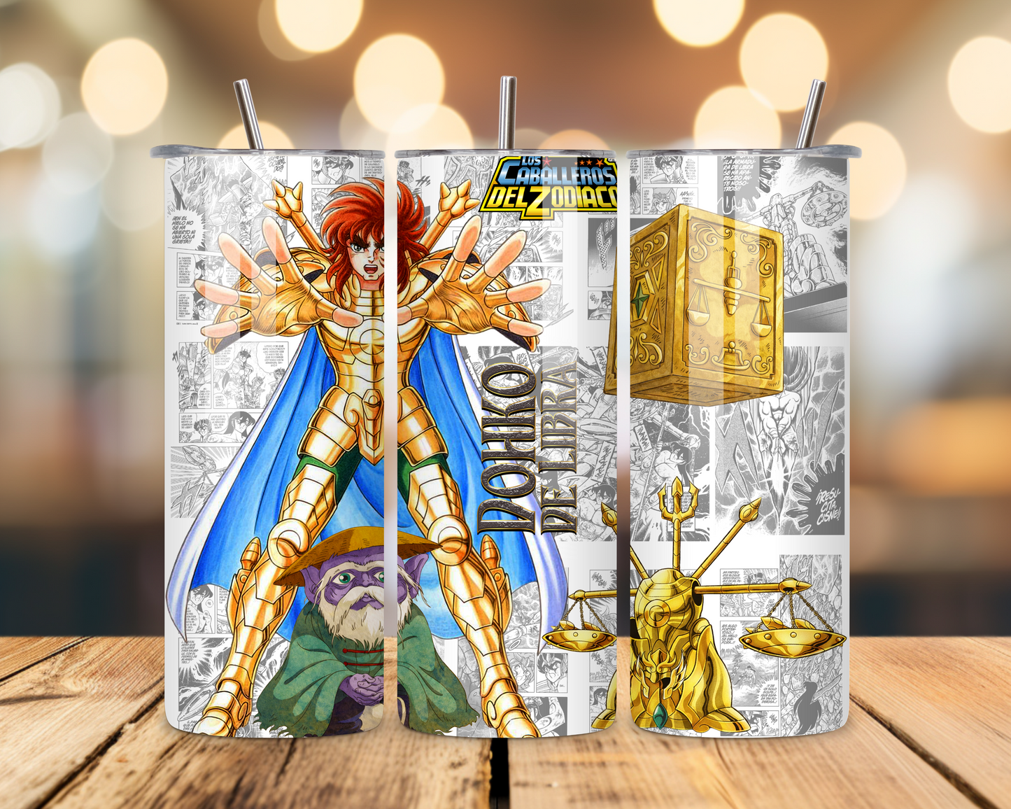 Caballeros del Zodiaco - Saint Seiya - 20 Oz Stainless Steel Tumbler