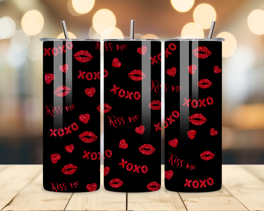 Valentine's Day - XoXo Designs - 20 Oz Stainless Steel Tumbler