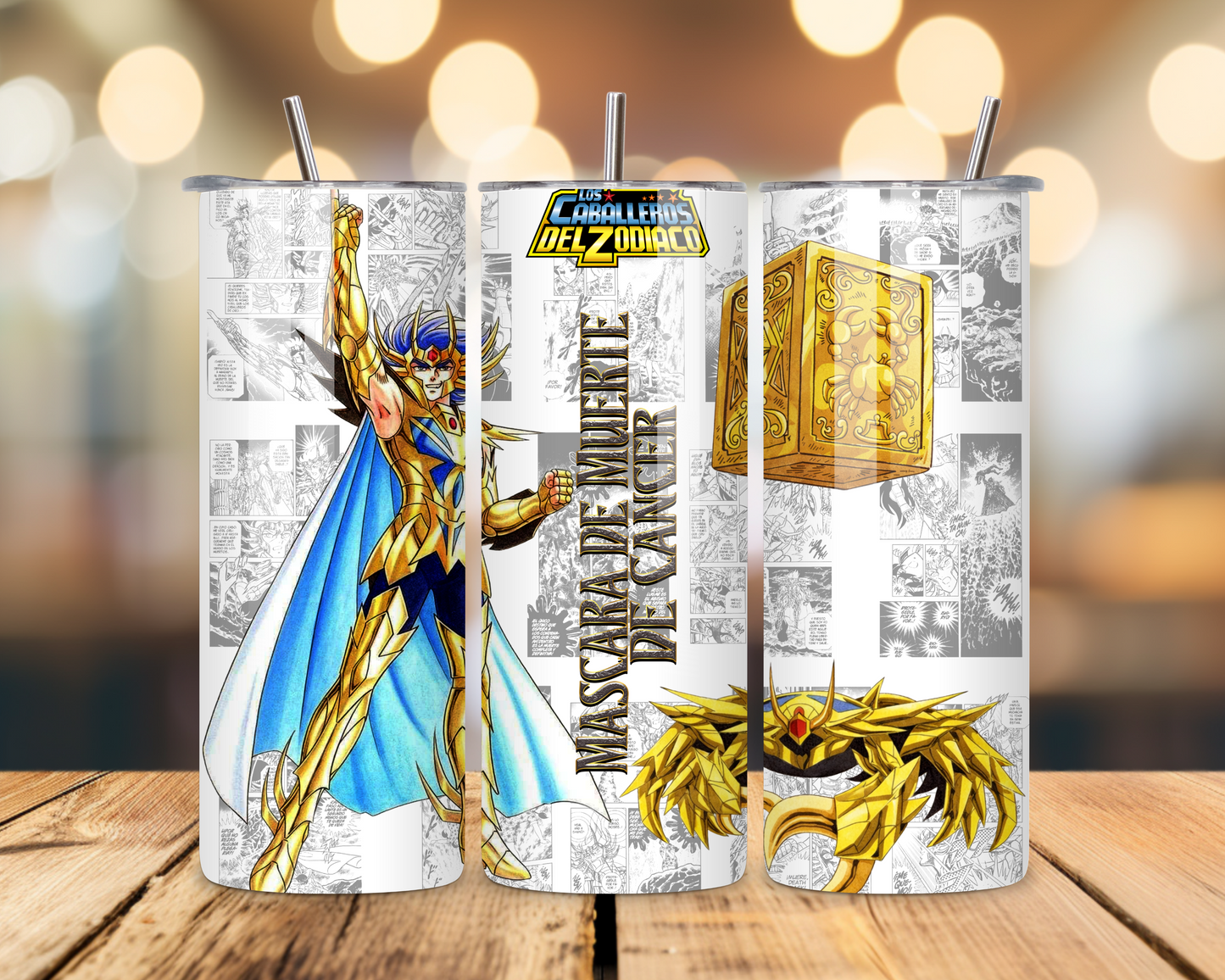 Caballeros del Zodiaco - Saint Seiya - 20 Oz Stainless Steel Tumbler