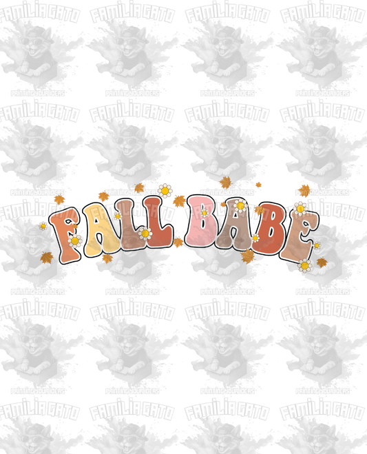 Fall - Fall Babe #1 DTF Transfer