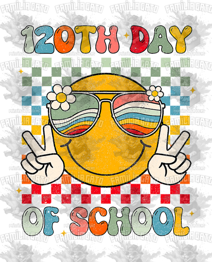 120th Day Of School DTF Transfer